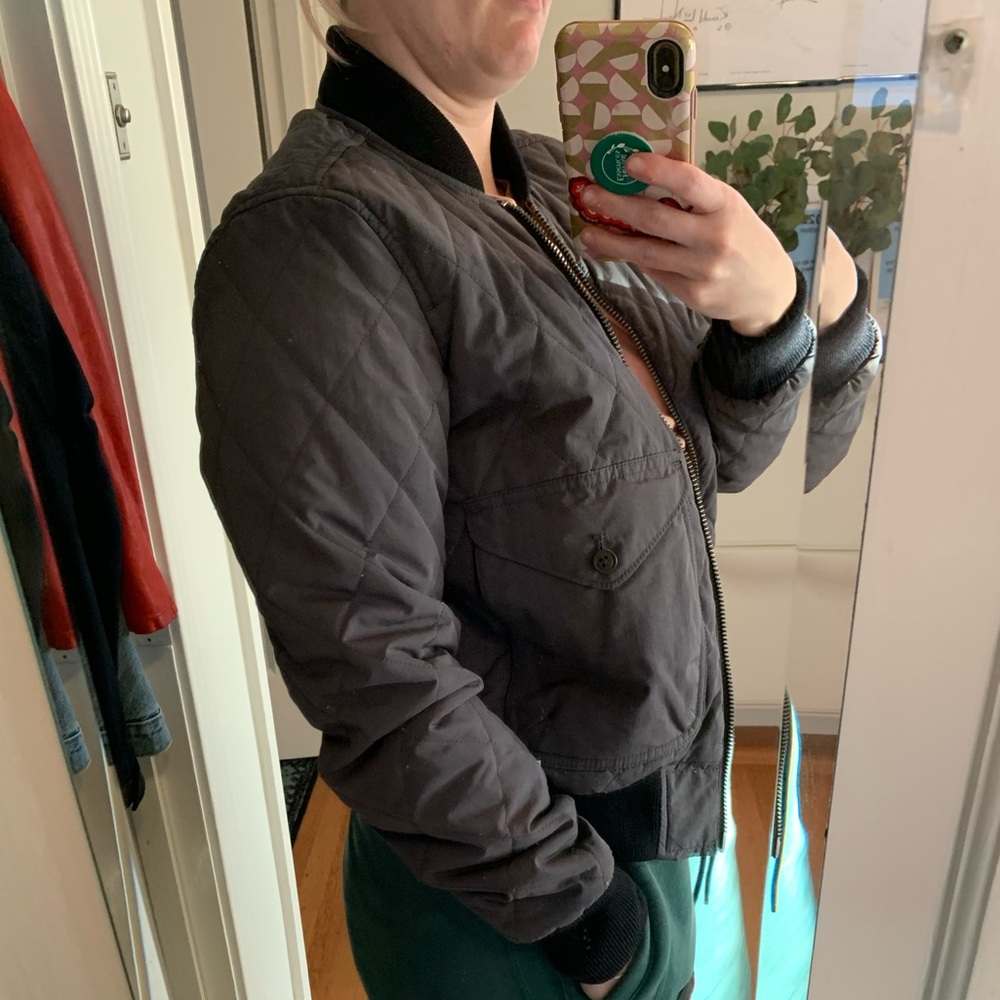 Small Filson Quilted Bomber Jacket - Picture 11 of 13
